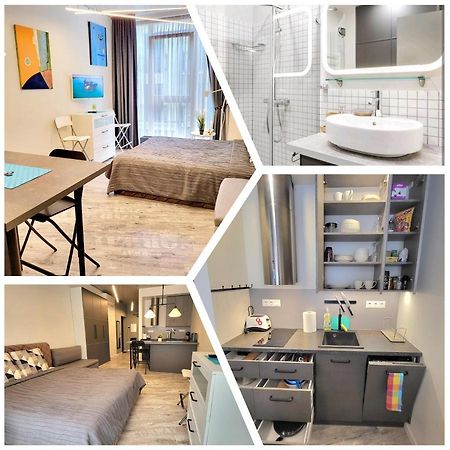Happy Inn Laime Studio, Self Check-In-24-7, A-C, Parking-In-The-Underground-Garage VNO Exteriör bild